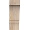 Ekena Millwork 5 1/2"W x 8"D x 16"H Balboa Smooth Knee Brace, Douglas Fir BRC06X08X16BOA00SDF - alternate 2